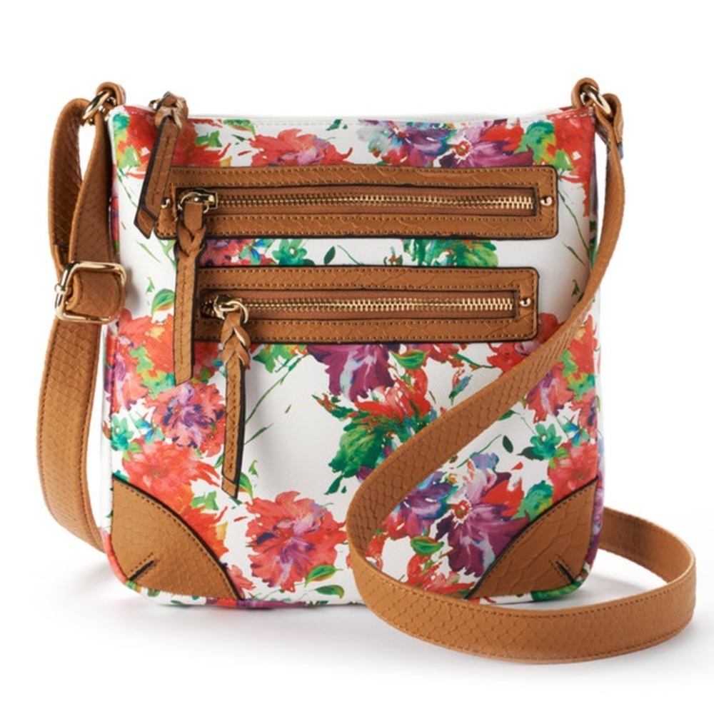 Cross body Floral bag
